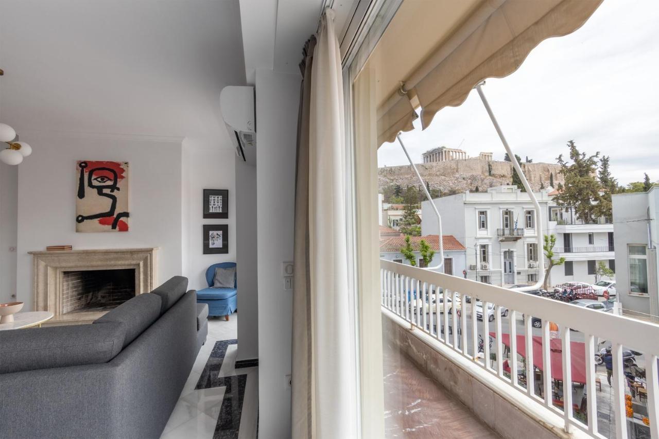 Deco Marble Apt With Acropolis View Atena Exterior foto